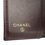 シャネル CHANEL スモールフラップウォレット AP0230 32番台 ブラック/GD金具 キャビアスキン レディース 三つ折り財布