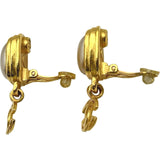 シャネル CHANEL ココマーク パールイヤリング ゴールド メタル アクセサリー レディース