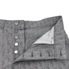 クリスチャン・ディオール Christian Dior オブリーク総柄コットンショートパンツ 483D009A3001 グレー コットン メンズ ショートパンツ
