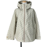 クリスチャン・ディオール Christian Dior オブリーク総柄フーデットパーカー 327C25A2970 ベージュ ポリエステル レディース パーカー