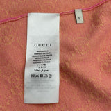 グッチ GUCCI GGジャガードニットカーディガン 501370 ピンク コットン レディース 半袖Ｔシャツ