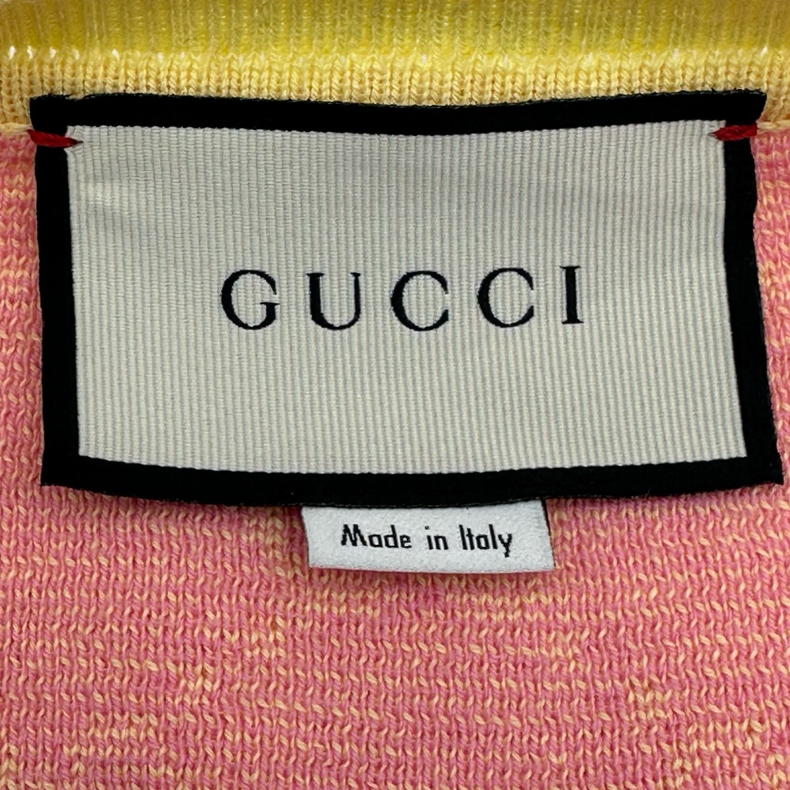 グッチ GUCCI GGジャガードニットカーディガン 501370 ピンク コットン レディース 半袖Ｔシャツ グッチ GUCCI GGジャガードニットカーディガン 501370 ピンク コットン