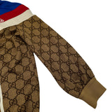 グッチ GUCCI GG総柄テクニカルジャージワンピース 526526 ブラウン ポリエステル レディース ワンピース