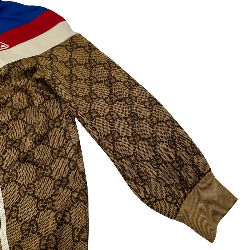 グッチ GUCCI GG総柄テクニカルジャージワンピース 526526 ブラウン