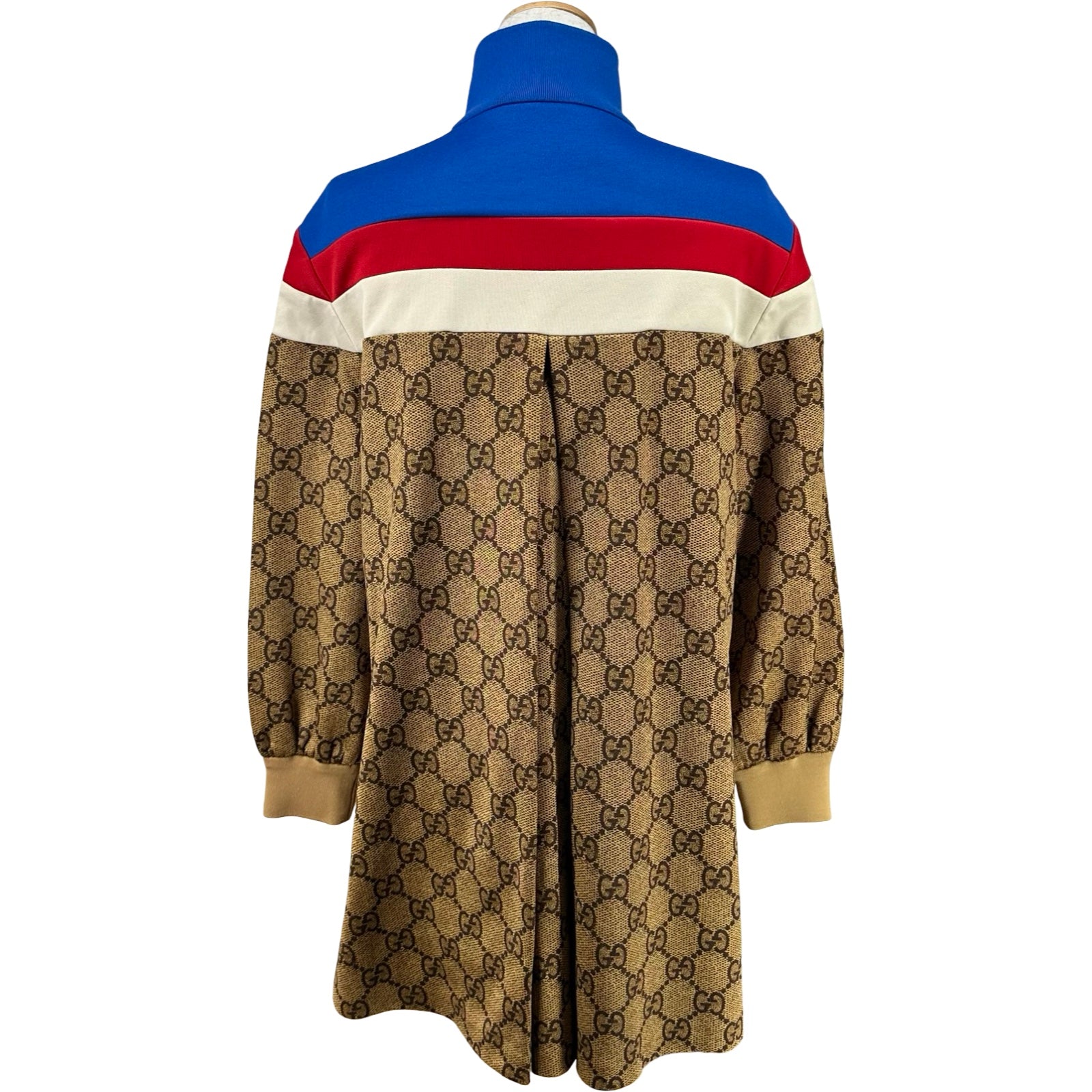 グッチ GUCCI GG総柄テクニカルジャージワンピース 526526 ブラウン