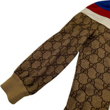 グッチ GUCCI GG総柄テクニカルジャージワンピース 526526 ブラウン ポリエステル レディース ワンピース