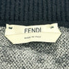 フェンディ FENDI レオパードニットタイトスカート FZQ621 グレー レーヨン レディース スカート