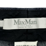 マックスマーラ Max Mara ロゴデニムショートパンツ 114103286 インディゴ デニム レディース ショートパンツ