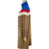グッチ GUCCI GG総柄テクニカルジャージワンピース 526526 ブラウン ポリエステル レディース ワンピース