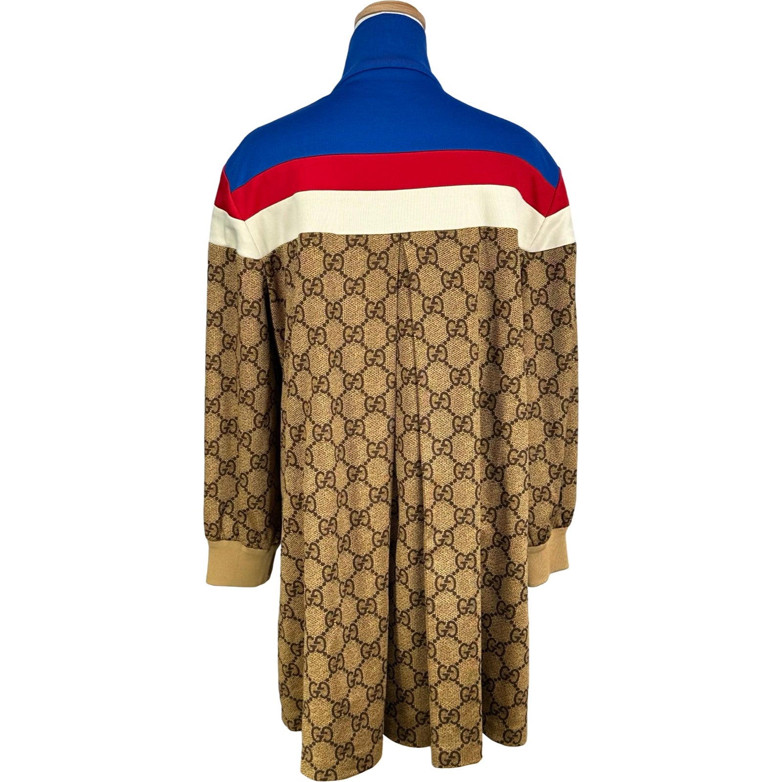 グッチ GUCCI GG総柄テクニカルジャージワンピース 526526 ブラウン