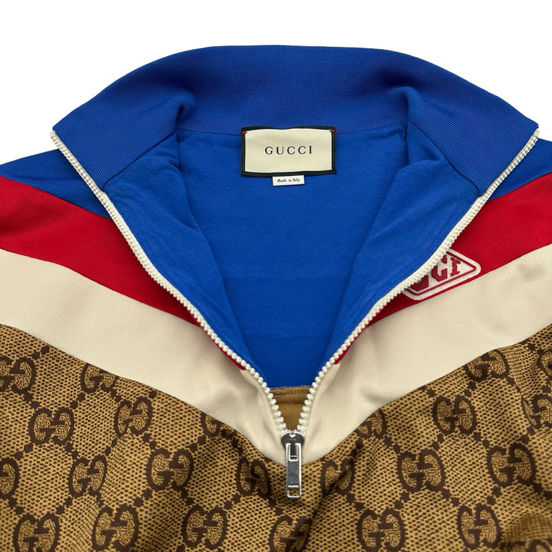 グッチ GUCCI GG総柄テクニカルジャージワンピース 526526 ブラウン