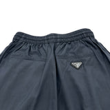 プラダ PRADA トライアングルロゴ ナイロンパンツ P297F ネイビー ナイロン レディース パンツ