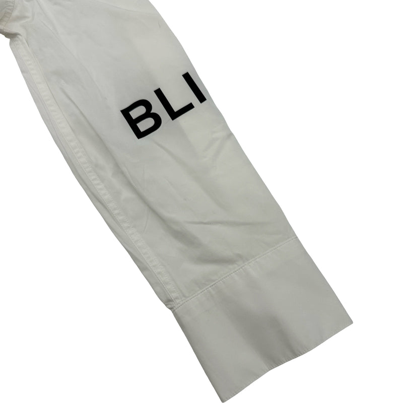 BURBERRY ホワイト シャツワンピース バーバリー BURBERRY ホースフェリープリントシャツワンピース 8013907