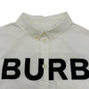 バーバリー BURBERRY ホースフェリープリントシャツワンピース 8013907 ホワイト コットン レディース ワンピース