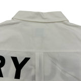 バーバリー BURBERRY ホースフェリープリントシャツワンピース 8013907 ホワイト コットン レディース ワンピース