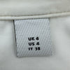 バーバリー BURBERRY ホースフェリープリントシャツワンピース 8013907 ホワイト コットン レディース ワンピース