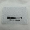 バーバリー BURBERRY ホースフェリープリントシャツワンピース 8013907 ホワイト コットン レディース ワンピース