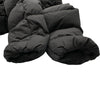 モンクレール MONCLER KHLOE ファー付ダウンコート ブラック ナイロン レディース その他アウター