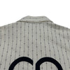 クリスチャン・ディオール Christian Dior ハートロゴジップアップデニムジャケット 213D486A5448 ホワイト コットン メンズ デニムジャケット