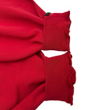 バレンシアガ BALENCIAGA Germany Kisses プルオーバーパーカー 761458 レッド コットン メンズ パーカー