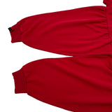 バレンシアガ BALENCIAGA Germany Kisses プルオーバーパーカー 761458 レッド コットン メンズ パーカー