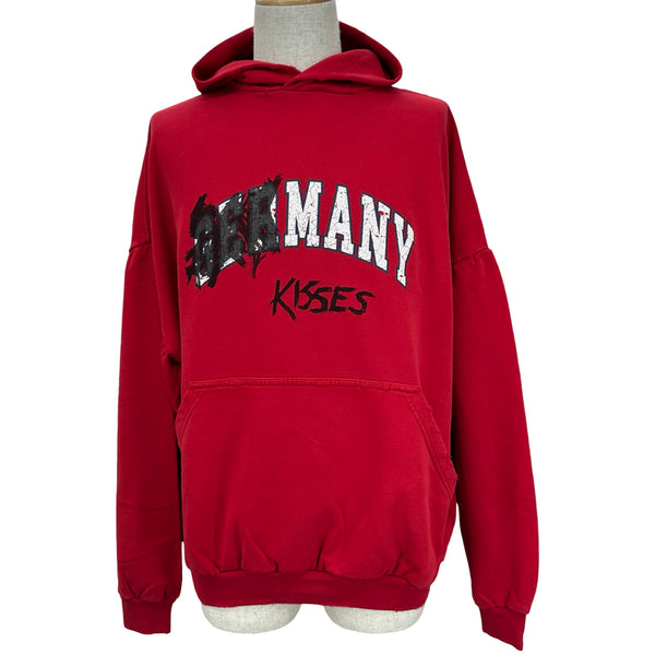 バレンシアガ BALENCIAGA Germany Kisses プルオーバーパーカー 761458