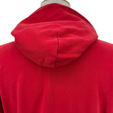 バレンシアガ BALENCIAGA Germany Kisses プルオーバーパーカー 761458 レッド コットン メンズ パーカー