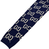 グッチ GUCCI GGジャガードニットセーター 692900 ネイビー ウール メンズ セーター