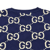 グッチ GUCCI GGジャガードニットセーター 692900 ネイビー ウール メンズ セーター