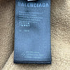 バレンシアガ BALENCIAGA WFPロゴプルオーバーパーカー 600583 キャメル コットン ユニセックス パーカー
