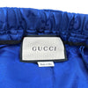 グッチ GUCCI GGジャガードナイロンパンツ 631881 ブルー ナイロン メンズ パンツ
