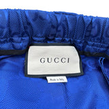 グッチ GUCCI GGジャガードナイロンパンツ 631881 ブルー ナイロン メンズ パンツ