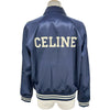 セリーヌ CELINE サテン仕上げテディジャケット RV08U0550 ネイビー ナイロン メンズ その他アウター