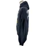 バレンシアガ BALENCIAGA PARISロゴプルオーバーパーカー 761458 グレー コットン メンズ パーカー