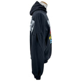 バレンシアガ BALENCIAGA PARISロゴプルオーバーパーカー 761458 グレー コットン メンズ パーカー