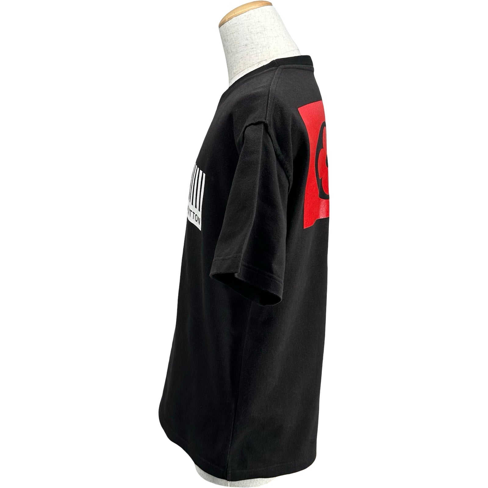 ルイ・ヴィトン LOUIS VUITTON バックフラワーロゴプリント半袖Tシャツ
