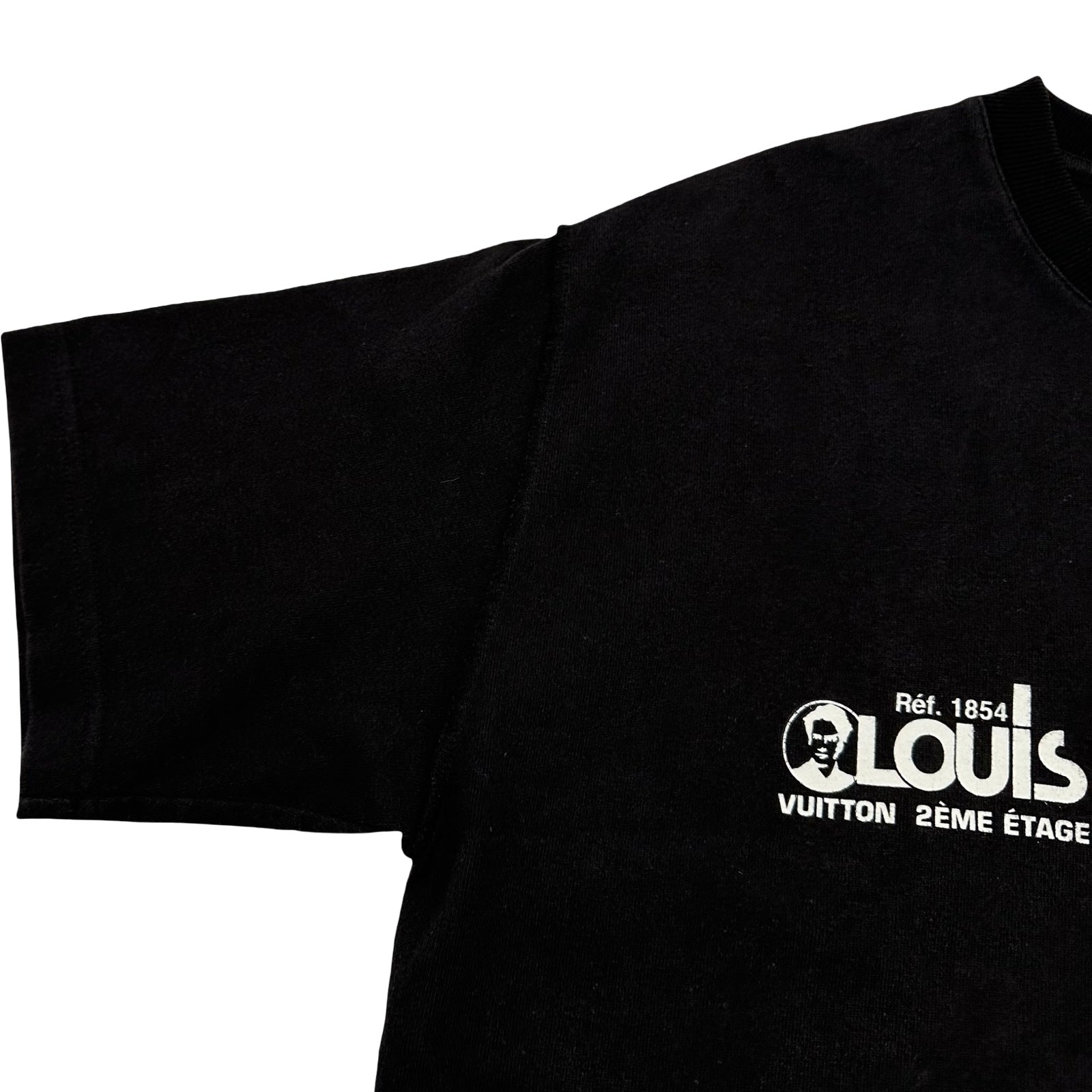 ルイ・ヴィトン LOUIS VUITTON バックフラワーロゴプリント半袖Tシャツ