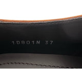 プラダ PRADA トライアングル ロゴ ローファー 1D801N ブラウン レザー レディース ローファー