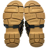グッチ GUCCI ビジュー装飾フラッシュトレックスニーカー マルチカラー メッシュ レディース スニーカー