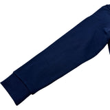 ルイ・ヴィトン LOUIS VUITTON LVステッチロゴスウェットシャツ HLY41W ネイビー コットン メンズ スウェット