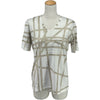 エルメス HERMES ボルデュック半袖Tシャツ ホワイト コットン レディース 半袖Ｔシャツ