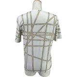 エルメス HERMES ボルデュック半袖Tシャツ ホワイト コットン レディース 半袖Ｔシャツ