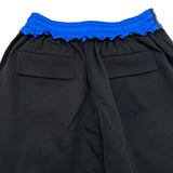 バレンシアガ BALENCIAGA ドッキング イージーロングパンツ 659041 ブラック トリアセテート ユニセックス パンツ