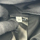バレンシアガ BALENCIAGA ドッキング イージーロングパンツ 659041 ブラック トリアセテート ユニセックス パンツ