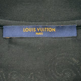 ルイ・ヴィトン LOUIS VUITTON ホーリーマウンテンプリント半袖Tシャツ HHY01W ブラック コットン メンズ 半袖Ｔシャツ