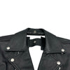サンローラン SAINT LAURENT レザー ダブルライダースベスト 344678 ブラック レザー メンズ ベスト