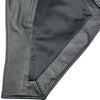 サンローラン SAINT LAURENT レザー ダブルライダースベスト 344678 ブラック レザー メンズ ベスト
