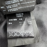 サンローラン SAINT LAURENT レザー ダブルライダースベスト 344678 ブラック レザー メンズ ベスト