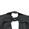 サンローラン SAINT LAURENT レザー ダブルライダースベスト 344678 ブラック レザー メンズ ベスト