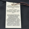 エルメス HERMES セリエボタンディアスキンレザーロングベスト 1209D2 ブラック レザー レディース ベスト